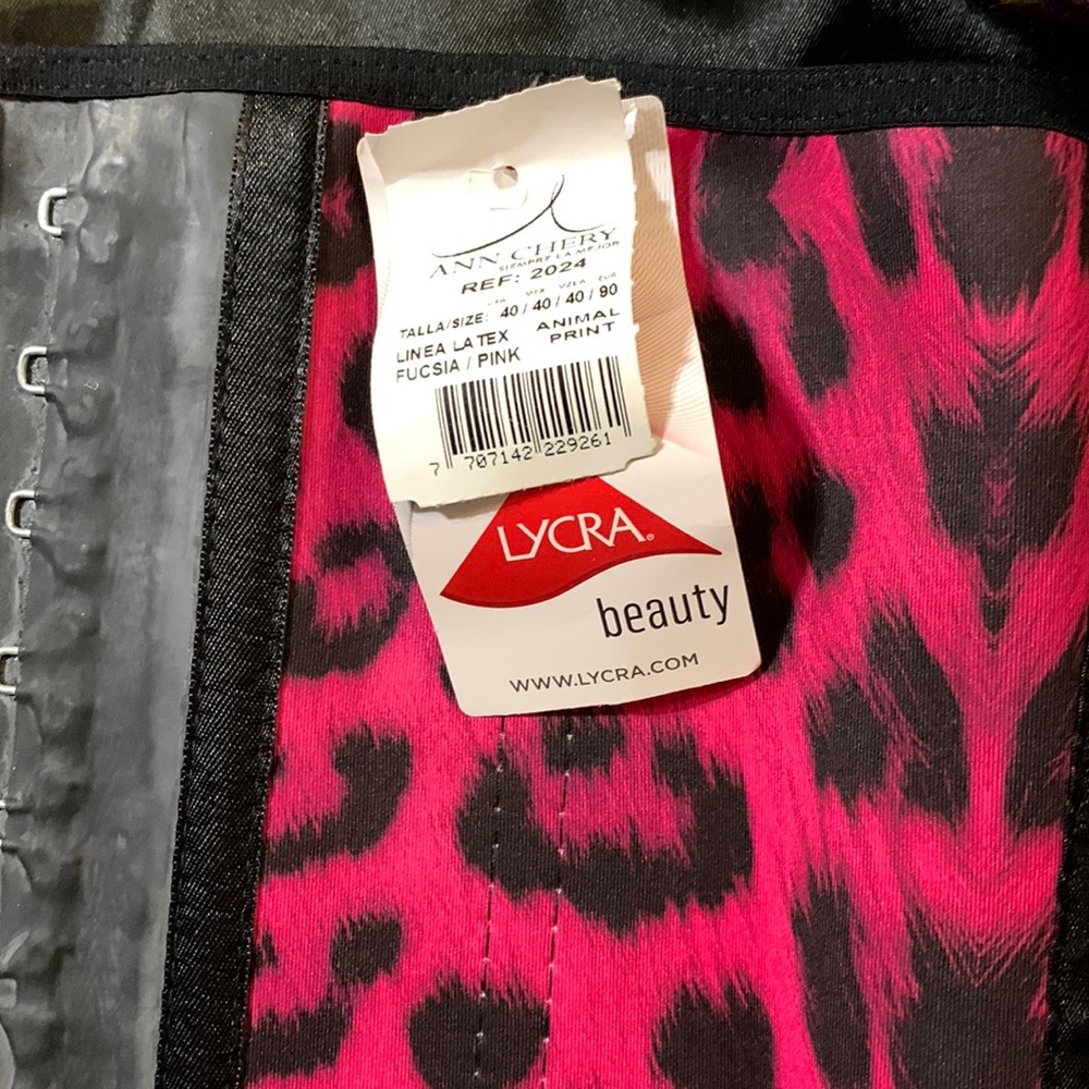 Ann Cherry Waist Trainer | Size 40 | Animal Print